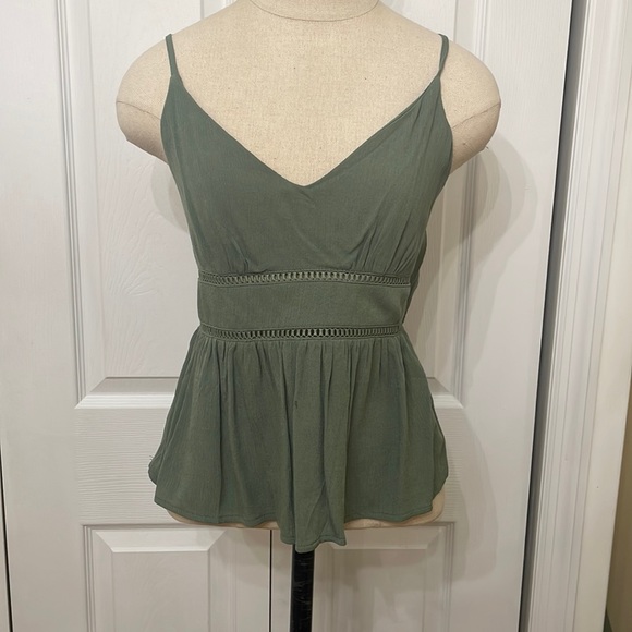 Olive Green Blouse - Picture 1 of 2